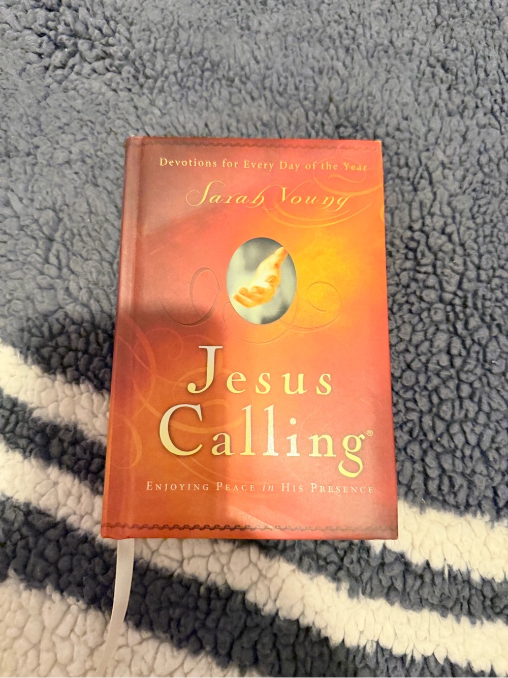 Jesus Calling Daily Devotional Book by - Orange
